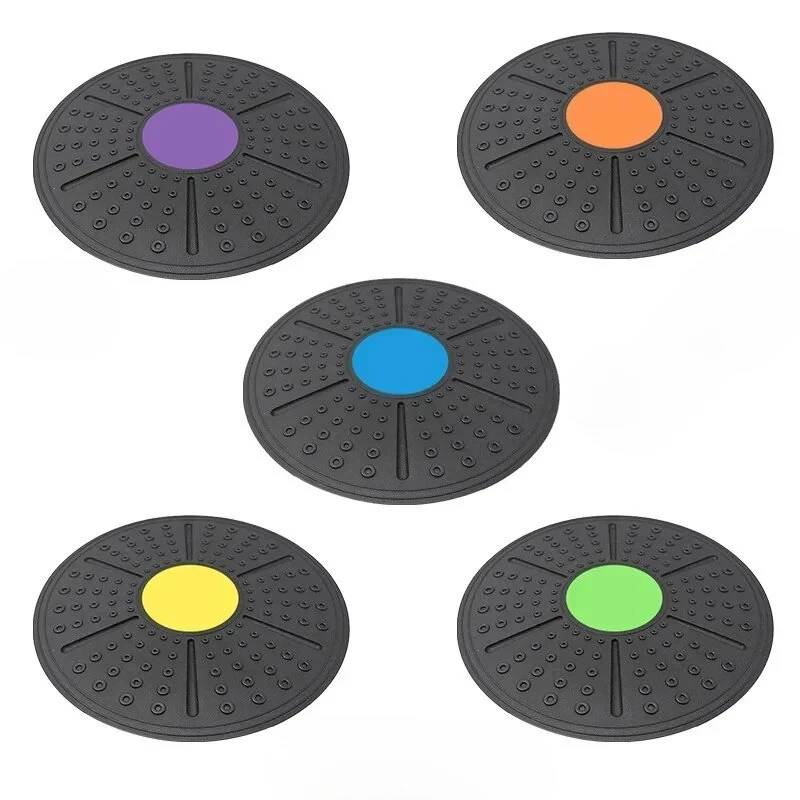 (image for) KALOAD Yoga Swing Balance Board Fitness Rehabilitation Training Pedal Sense System Training Balance Board for Home Outdoor Exercise