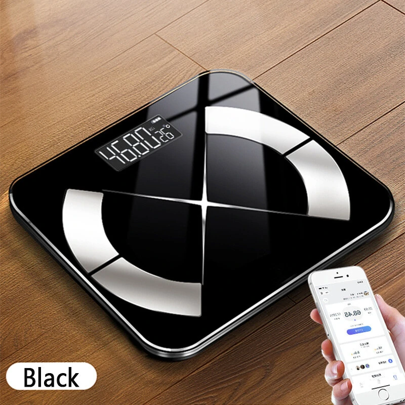 (image for) Smart Wireless Body Scale 25 Key Body Data Analyze 3 Units Switch App Composition Monitoring 19 Languages Support 180kg Accurate Weight Scale