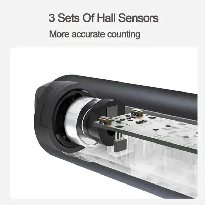 (image for) Xiaomi Mijia Smart Electric Skipping Rope Real-time Training Guidance Accurate Fitness Data Recording Matrix Screen Display App Connection Happy Efficient Exercise Cordless and Rope Jump Rope